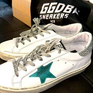 Golden Goose Hi Star Size 38 - NEW worn maybe 3 times